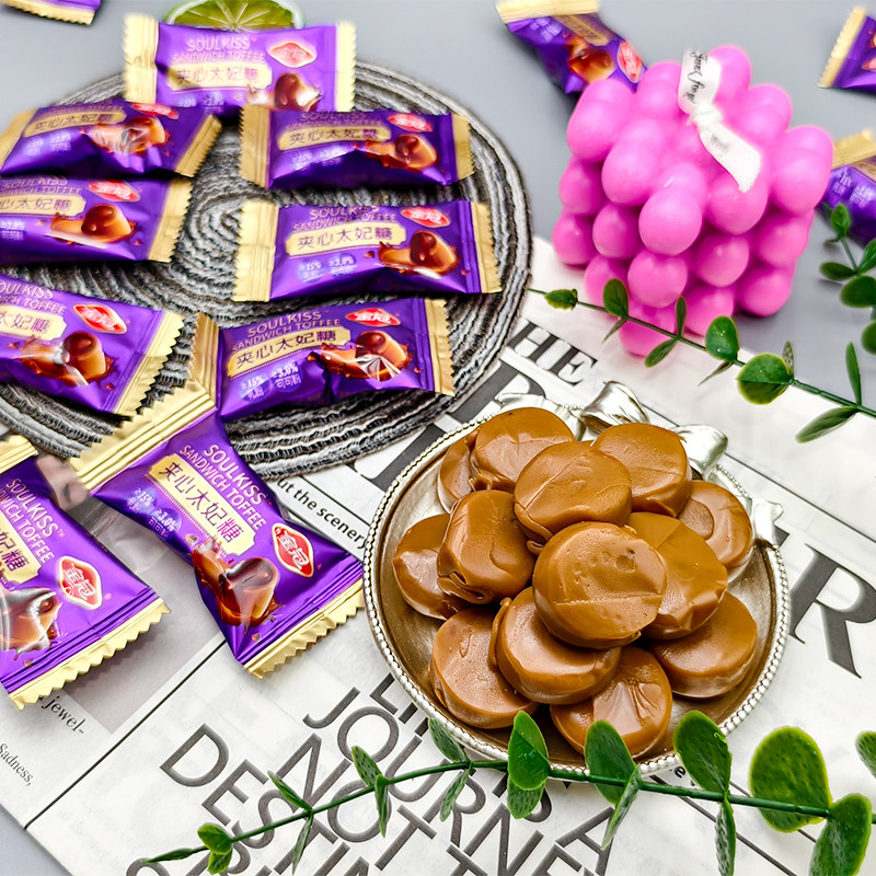 金冠枕式夹心太妃糖果婚庆结婚批发喜糖散糖高端下午茶儿童小零食,淘宝优惠券,粉丝福利购,淘宝优惠卷