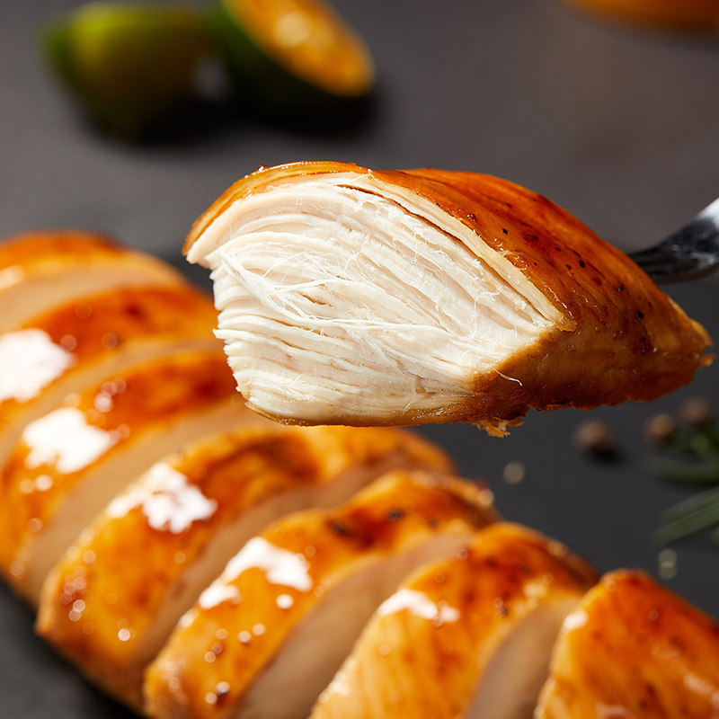 鸡胸肉健身代餐即食减低脂肪主食 七街八巷小石头鸡胸