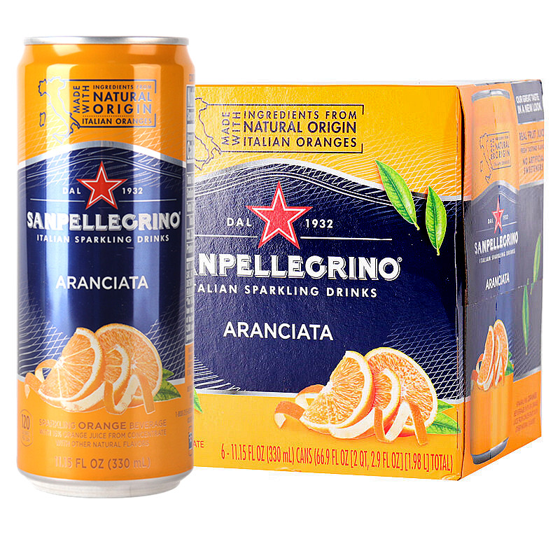 意大利进口圣培露矿泉水瓶箱充气天然饮用气泡水500ml/250ml/750,淘宝优惠券,粉丝福利购,淘宝优惠卷