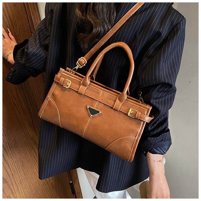 高级复古包包2025新款大容量小众单肩时尚洋气通勤手提百搭斜挎包,淘宝优惠券,粉丝福利购,淘宝优惠卷