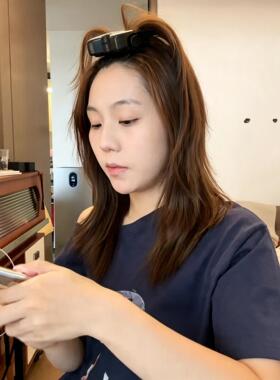 高颅顶蓬松神器！蝴蝶结夹板梳