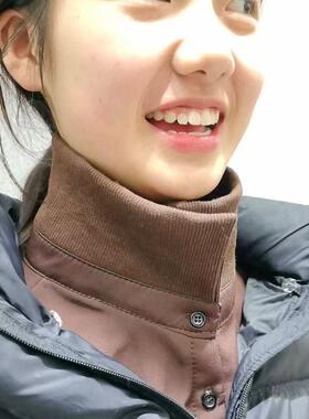 护肩假领防脏羽绒服内搭