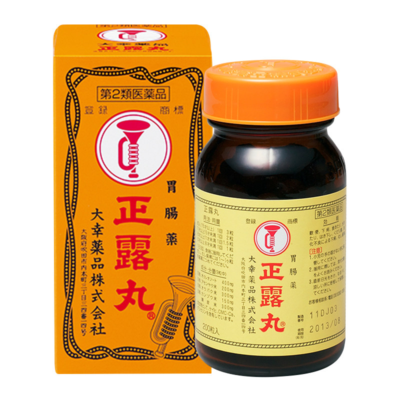 日本进口喇叭牌正露200粒整肠丸 华润堂Healthy海外国际肠胃用药