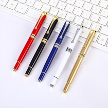 Business Metal Signature Pen with Signed Pen Briefing Pen Brief Office Treasure of the Pen Advertisement Gift pen