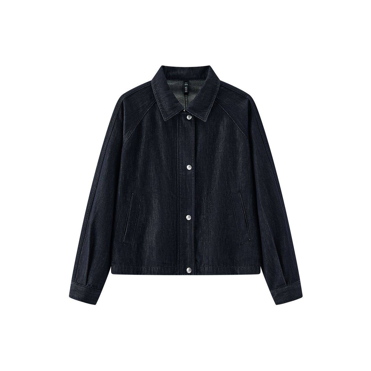 【商场同款】森马牛仔外套女春宽松2026新款插肩夹克103126108003,淘宝优惠券,粉丝福利购,淘宝优惠卷