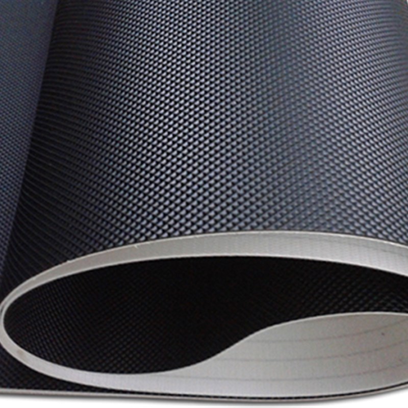 黑色钻石纹输送带 咖啡色全自动热收缩膜包装机皮带 打包机传送带 - 图1