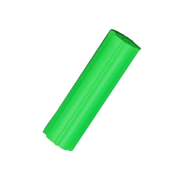 Green plastic straight-through expansion tube