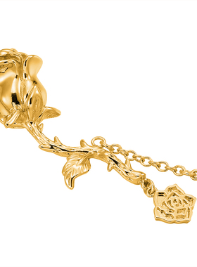 STUGAZI不规则荆棘玫瑰项链