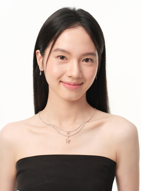 STUGAZI芒星银蝶叠链轻奢气质