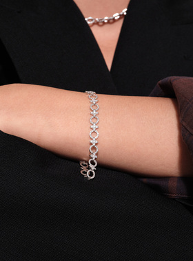 apm MONACO星星手链女925银原创设计手饰送女朋友生日礼物