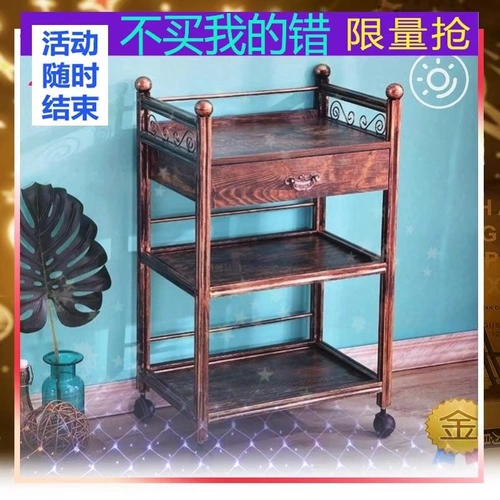 Универсальная тележка из нержавеющей стали для маникюра