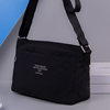 Canvas horizontal crossbody bag men's lightweight casual bag