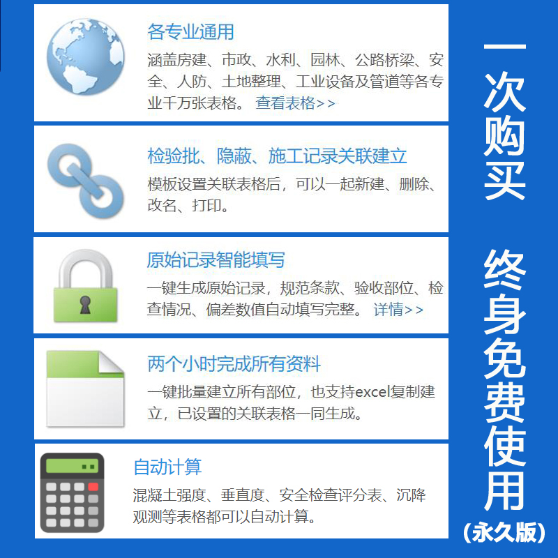 2024建筑工程竣工验收公路市政道路房建装饰资料员那云正版软件狗 - 图2