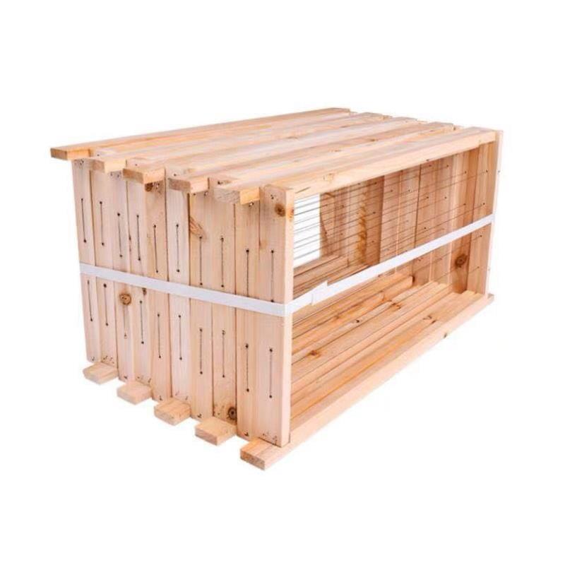 蜂箱杉木巢框中蜂标准4246半成品巢框蜜蜂浅继箱巢框养蜂专用工具