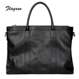 Вместительная и большая мужская кожаная сумка, из натуральной кожи