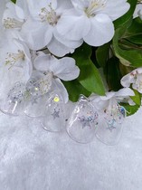 White Moon Light Series Pipa New High Molecular Cartoon Pipa Fingernail Adult Nail Professional Cograde Playing Nail