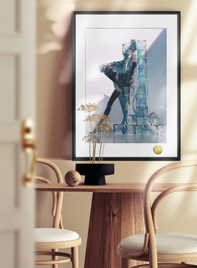 皇呱《未来歌姬第三弹》 初音未来未来歌姬同人周边装饰画