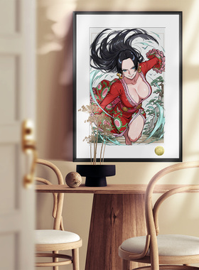 皇呱《海贼女帝浮生绘第二弹》 海贼王海贼女帝浮生绘周边装饰画