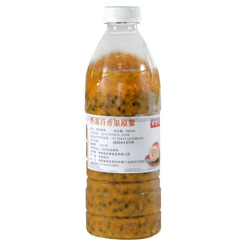 冷冻百香果原浆新鲜速冻果酱果肉图片_4