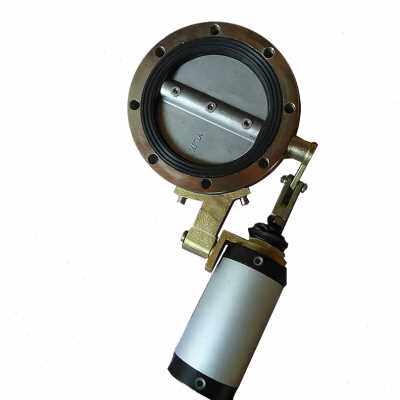 New EPS sheet machine accessories GlQD type pneumatic vacuum butterfly valve high temperature stainless steel automatic valve products