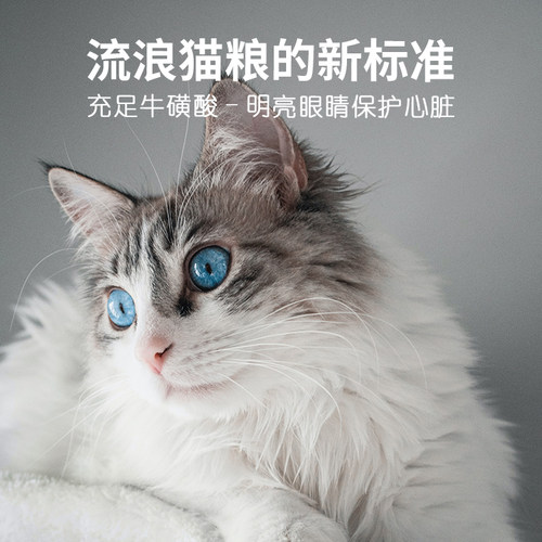 UM迈克爷叔流浪猫粮爱心救助增肌营养鲜鸡肉高蛋白成猫幼猫主粮 - 图2