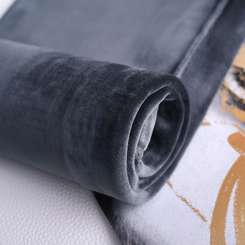 秋冬条绒高腰宽松显瘦加绒阔腿裤 卡欣休闲裤