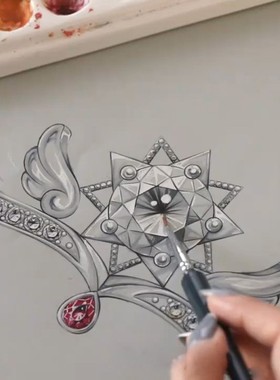 小红书《百变小樱》S925银仙女棒少女心浪漫红宝石D色莫桑钻钻戒