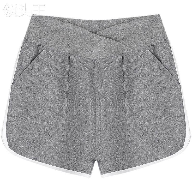孕妇短裤夏季外穿潮妈安全打底裤 食里湘风食品孕妇打底裤