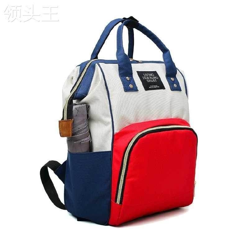 妈咪包2023新款韩版帆布奶瓶包包 食里湘风食品妈咪包/袋
