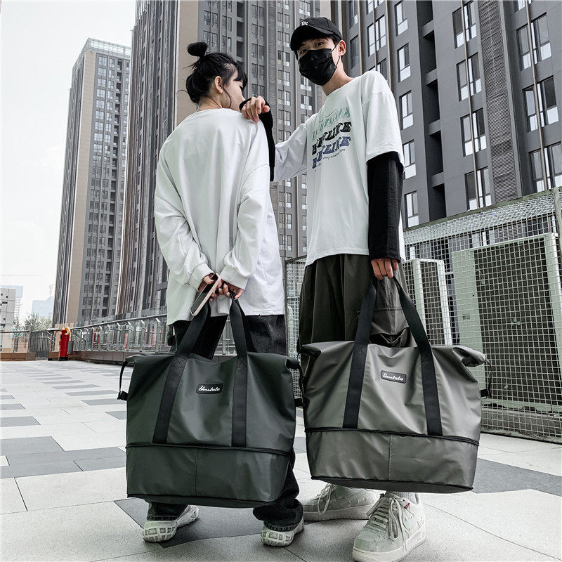 Swimming wet and dry separation storage bag