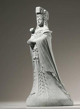 中式人物办公室造景客厅青砂石