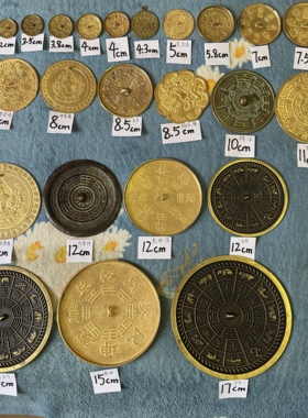 透光镜仿古风铜镜反光镜凸镜定制