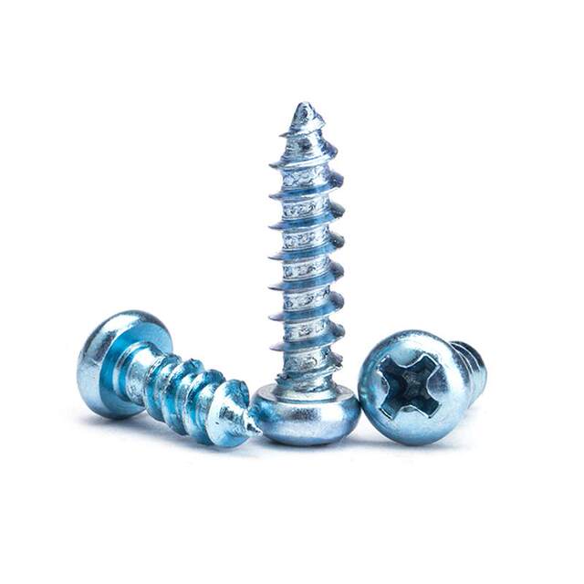 GB845-76 hardened round head self-tapping screw
