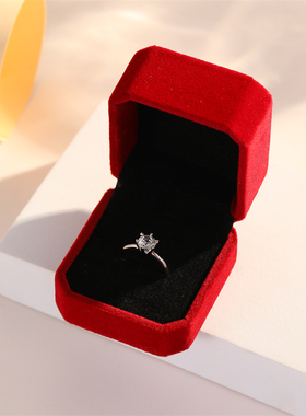 仿真钻石对戒情侣求婚婚礼