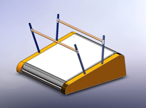 Small indoor ski machines apply for a gym home school training