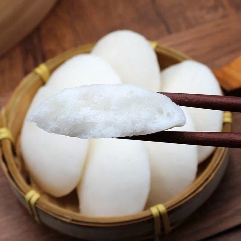 10个酒酿米馒头重庆特产小吃白米糕发糕泡粑大小米糕早餐点心传统