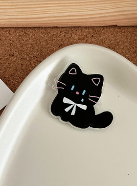 可爱猫咪狗狗胸针卡通别针亚克力徽章挂件饰品摆地摊学生闺蜜礼物