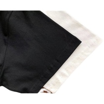 Left Chest Red Arc String Grey two Color Short sleeves 880768