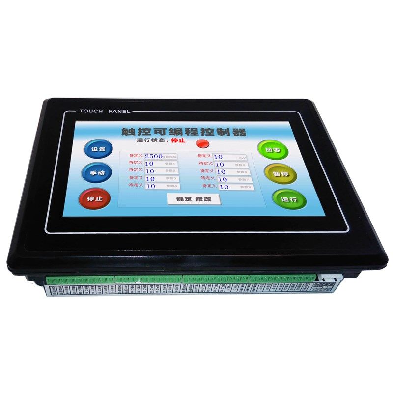 步进电机控制器伺服2轴双轴两轴一体机屏PLC/7寸触摸编程BE-2017,淘宝优惠券,粉丝福利购,淘宝优惠卷