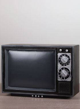 复古怀旧酒吧餐厅咖啡店老式电视