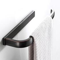 Toilet Black Ancient Bronze Towel Ring Eurostyle Minima Black Antique 30cm towel bar Bathroom Manufacturer Customised