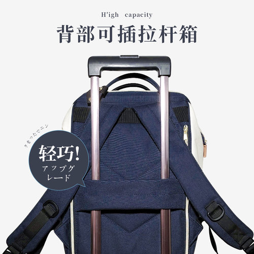 带隔层升级版2026年新款日本乐天双肩包女离家出走包男生电脑背包 - 图2