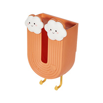 Rainbow Creative Tissue Box Home Guest B Hall Cute-Free Punch-Free Hanging Kitchen Toilet Bedroom Wall-mounted Extractable Toilet Paper