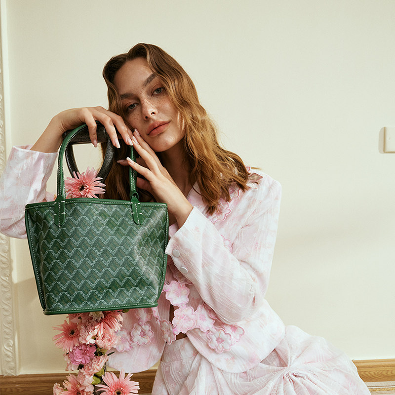 emo女大容量菜篮子通勤质感托特包 emo箱包托特包