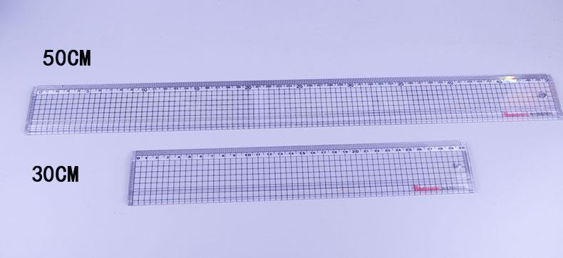 包邮3050c m槽尺界尺绘图设计尺画30 50CM直线槽工笔画直凹尺绘图设计尺-图1