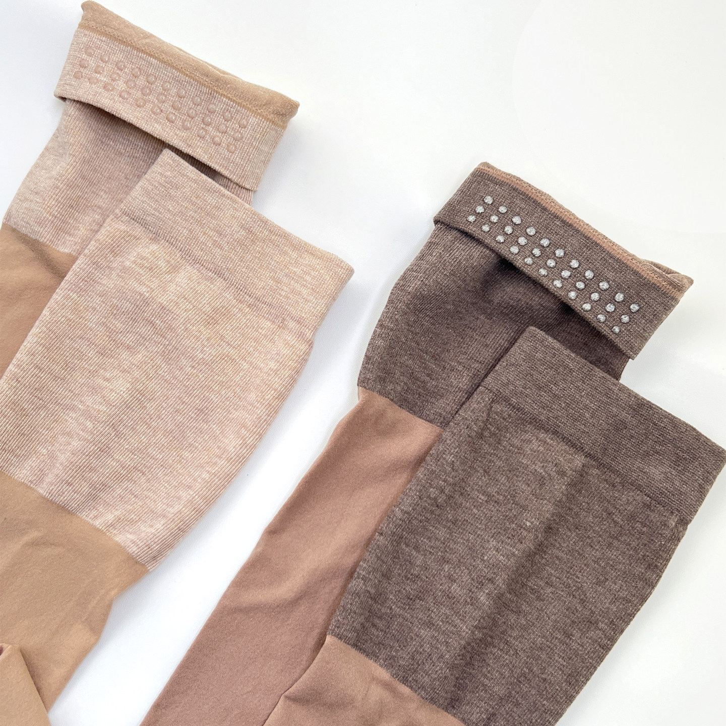 春秋护膝九分袜套高筒丝袜女防滑护膝加厚长筒袜空调袜光腿神器,淘宝优惠券,粉丝福利购,淘宝优惠卷