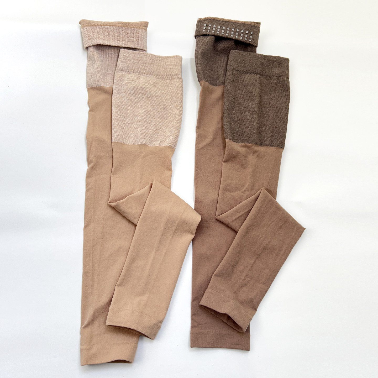 春秋护膝九分袜套高筒丝袜女防滑护膝加厚长筒袜空调袜光腿神器,淘宝优惠券,粉丝福利购,淘宝优惠卷