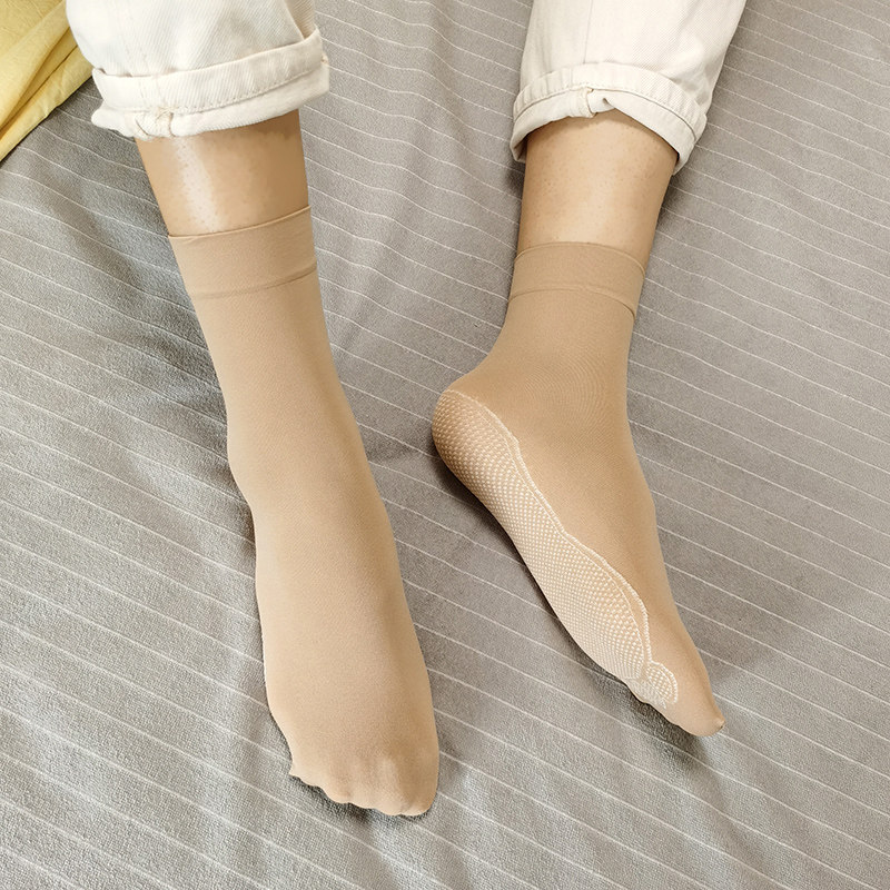 滨纷春天春秋毛巾底短丝袜黑色天鹅绒吸汗耐穿肉色棉底防滑袜子,淘宝优惠券,粉丝福利购,淘宝优惠卷