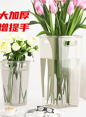 醒花桶花店专用透明亚克力醒花筒