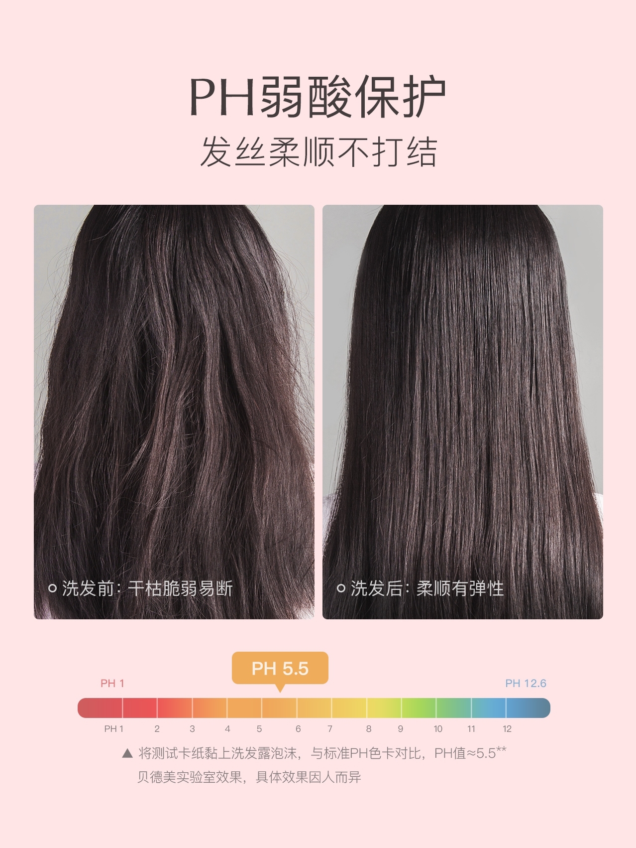 贝德美儿童洗发水宝宝柔顺无泪无硅油中大童洗头露女孩沐浴露正品 - 图1